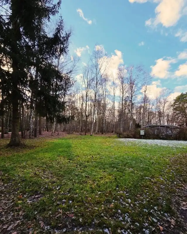 Camplatzstellplatz auf Wiese Naturcamp Olbasee