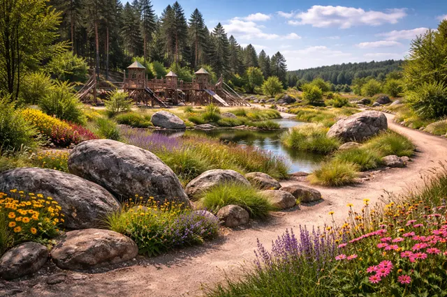 Ausflugsziel Oberlausitz Findlingspark Nochten