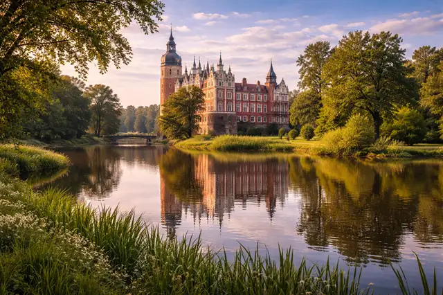 Ausflugsziel Oberlausitz Fürst-Pückler-Park Bad Muskau