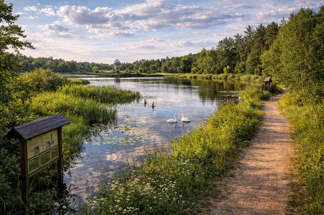 Ausflugsziel Oberlausitz Naturschutzgebiet Guttauer Teiche